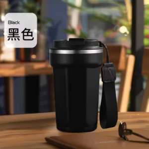 leakproof coffee cup with handle