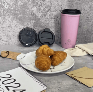 Smart Led Temperature Display Stainless Steel Vacuum Thermal Mug