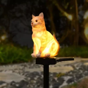 Garden Cat Decor Ornaments Outdoor